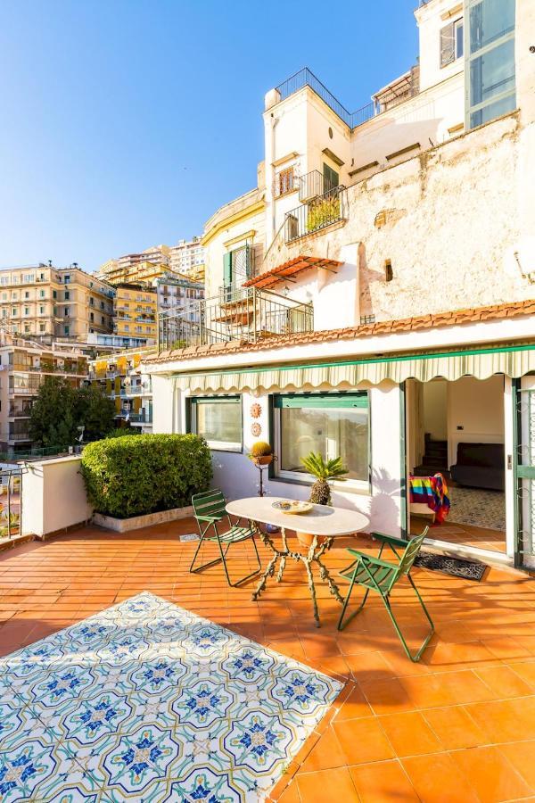 Villa Paola - Hidden Panoramic Garden And Terraces By Napoliapartments Exterior foto